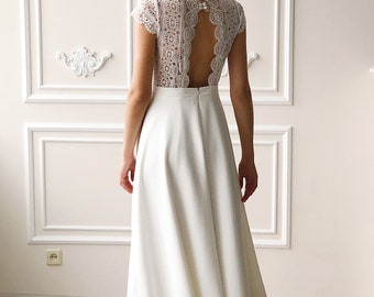 simple wedding dresses for second wedding
