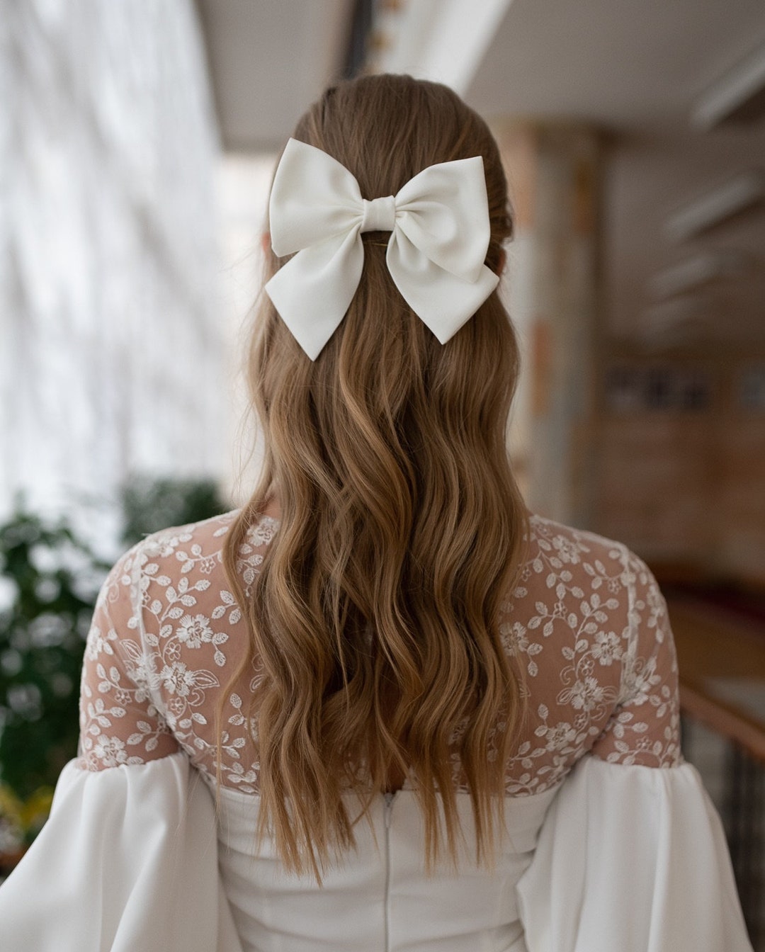 Capelli Medi Velo Sposa Capelli Sciolti Accessori Capelli Sciolti
