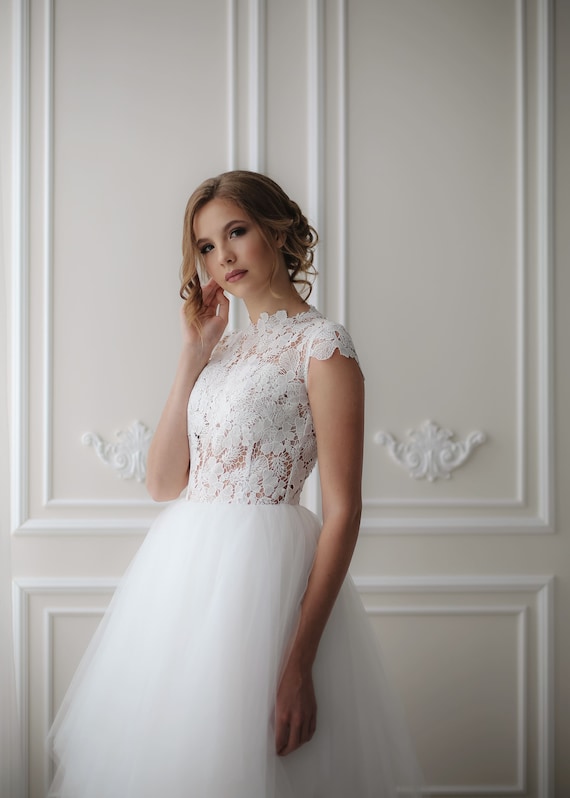 white wedding dress sale