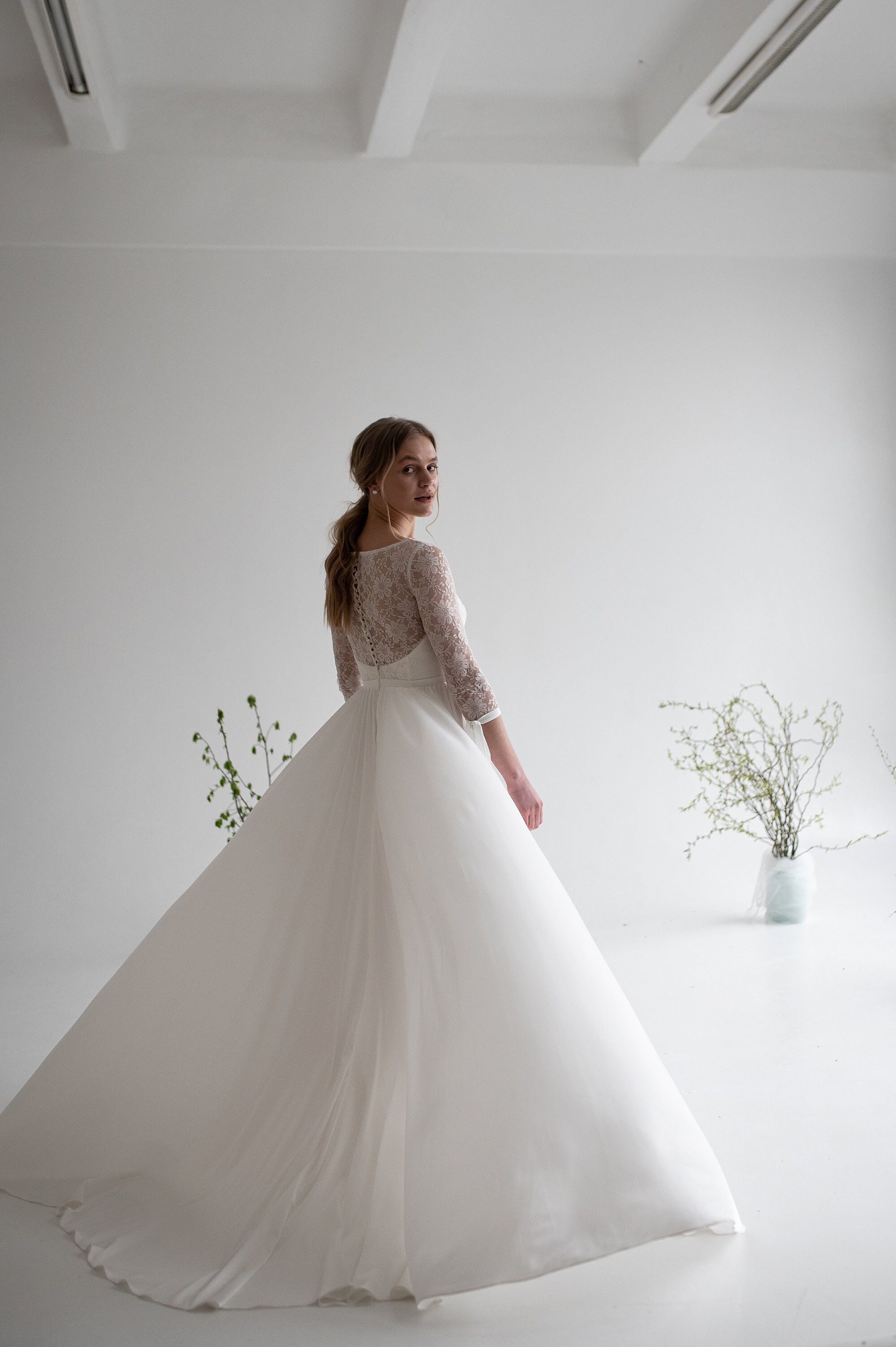 Abito da sposa stravagante sale
