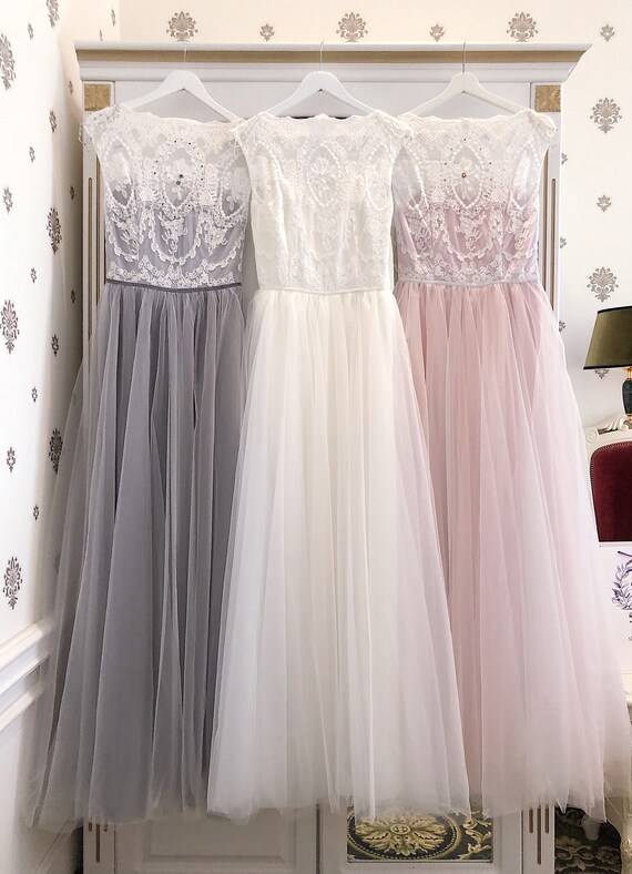 Ready To Ship Wedding Gown White Wedding Dress Sleeveless Etsy