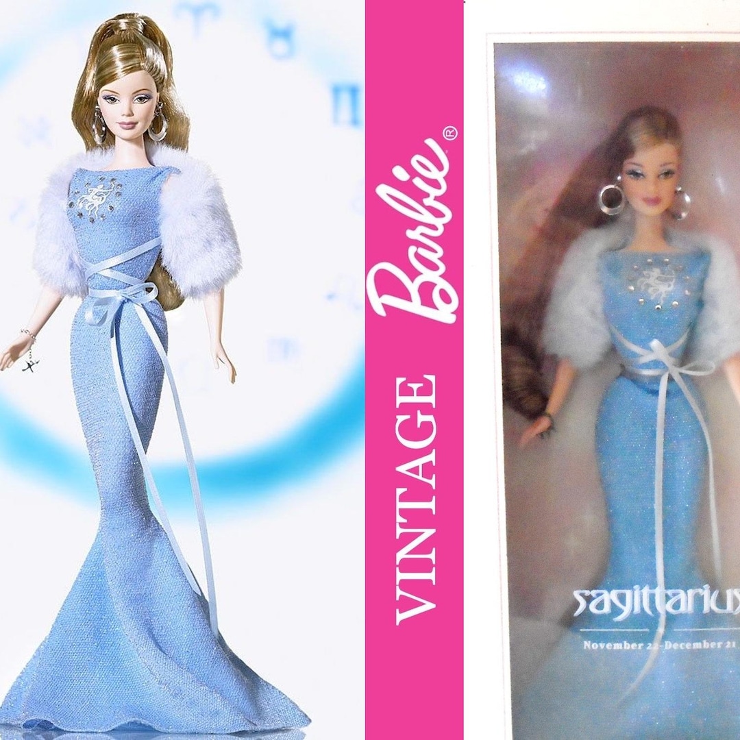 Barbie zodiac trifolded sign