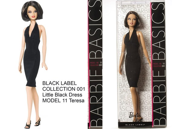 Barbie BASICS Collection 001 Model 11 NRFB Black Label Teresa LBD Barbie Basics Collection 001 Etsy Canada