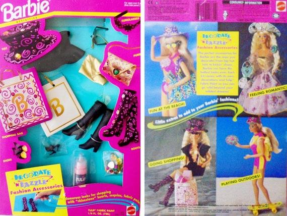 Barbie fashion accessories hotsell