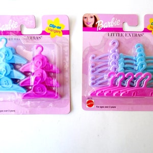 Barbie Hangers Lots of Hangers Mattel 1998 New in Package 65008-95