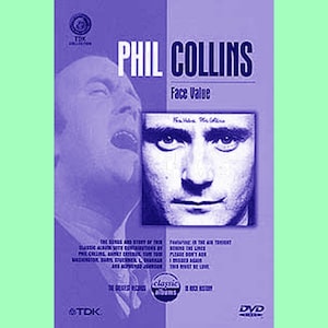 Phil Collins Face Value Classic Album, 1979 Face Value DVD Phil Collins, Classic Rock Phil Collins Live DVD