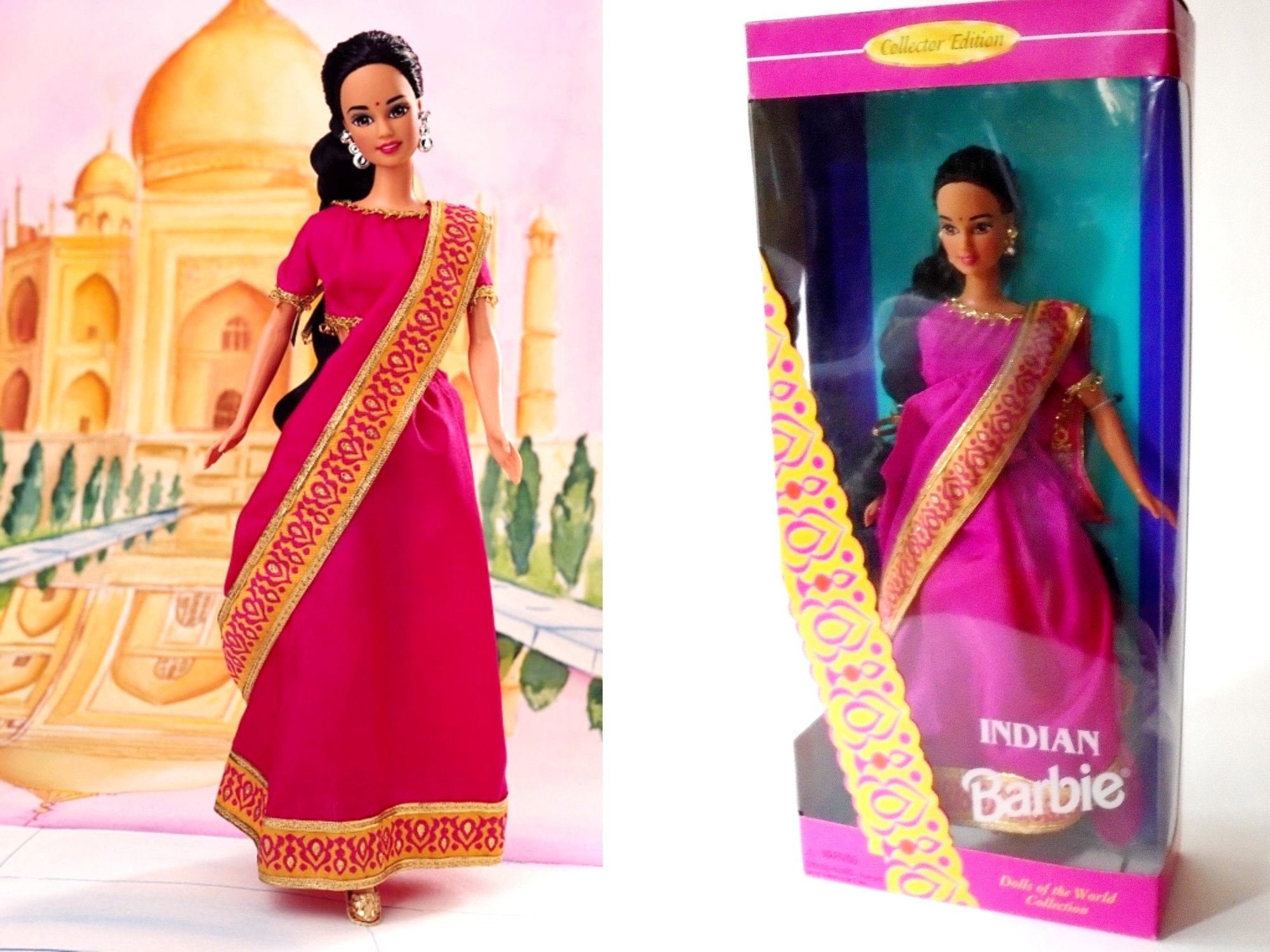 BARBIE AS AN INDIAN, DOLLS OF THE WORLD COLLECTION