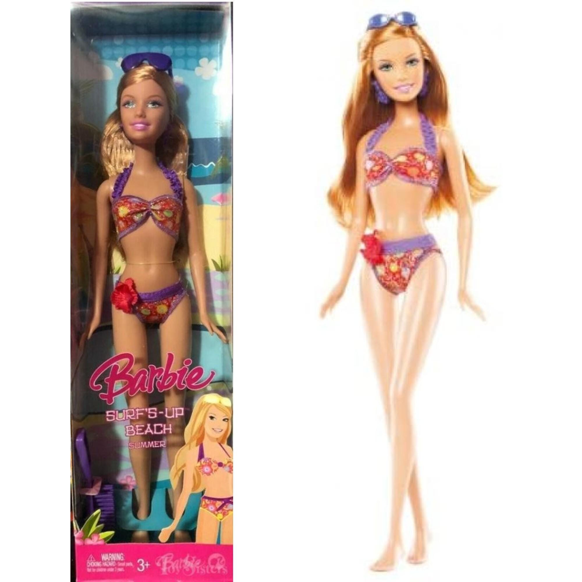 Surf's-up Beach SUMMER Doll, NEW in Box, Mattel Beach Strawberry Blond Barbie  Doll, Surfs up Summer Doll - Etsy