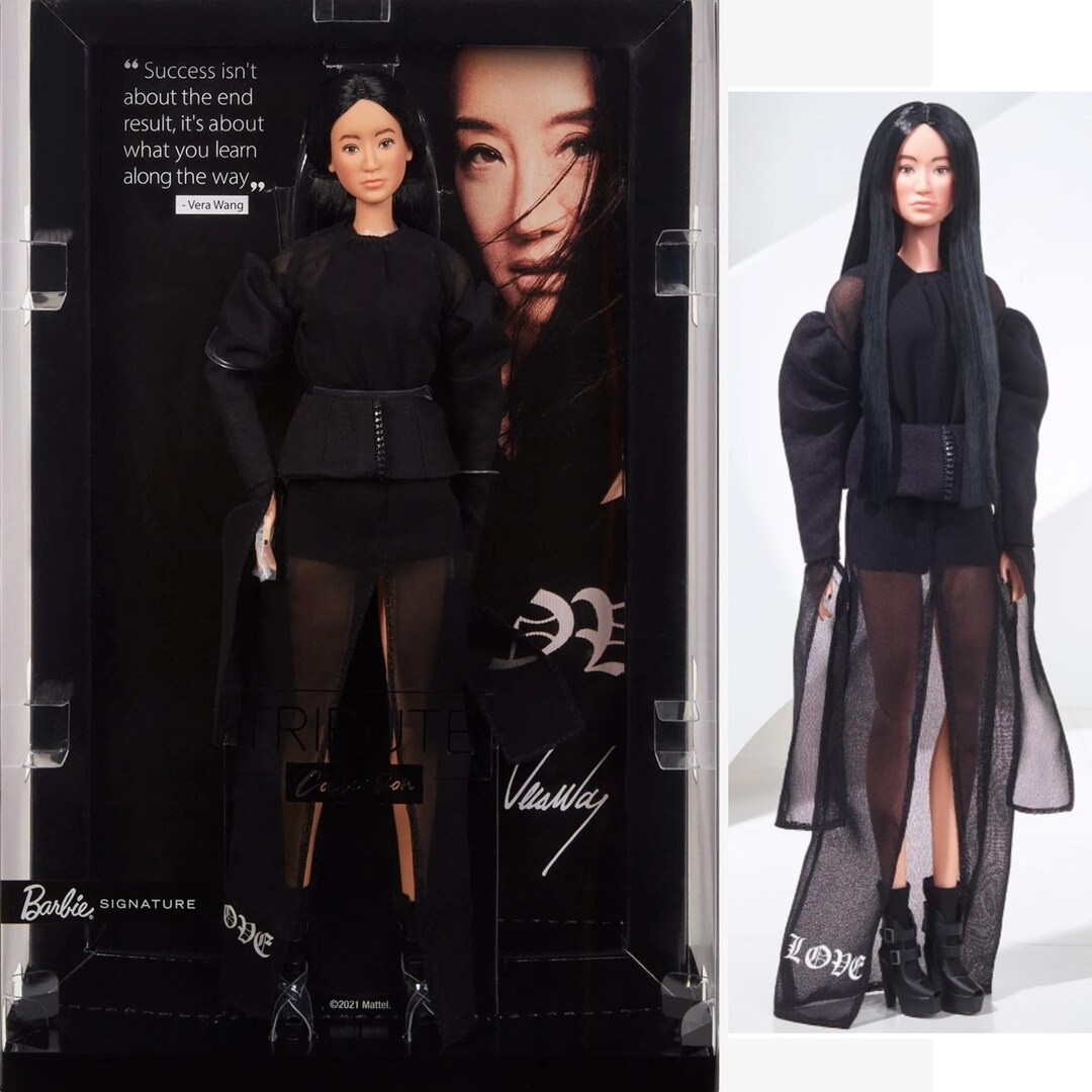 Barbie VERA WANG Tribute Collection 2021 – Mattel GXL12, Poupée NRFB édition Asie (collection)