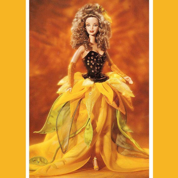 Barbie Sunflower. Inspired by the paintings of Vincent Van Gogh. | Barbie e Fashion Dolls. La mia collezione