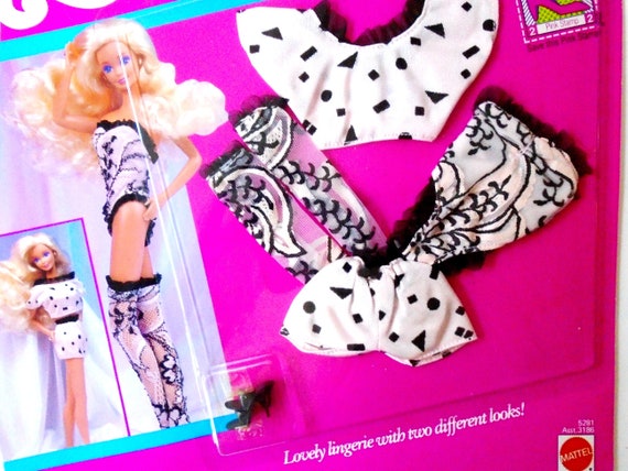 Barbie Fancy Frills LINGERIE New in Box, Vintage Barbie Lingerie