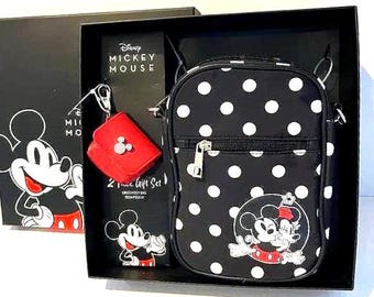 DISNEY Signature Bag & Coin Purse, New in Box, Mickey and  display picture 1