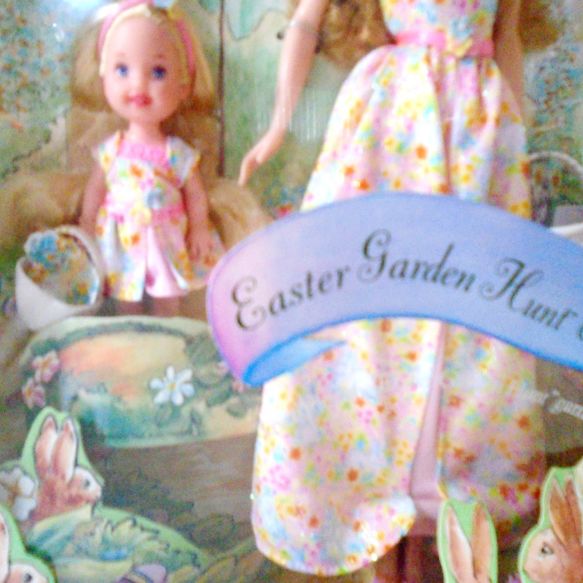 Barbie and Kelly Easter Garden Hunt Doll Set, Barbie and Kelly