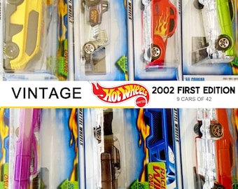 Hot Wheels 1996 First Edition Set of 8 NIP, First Edition 1996 Hot
