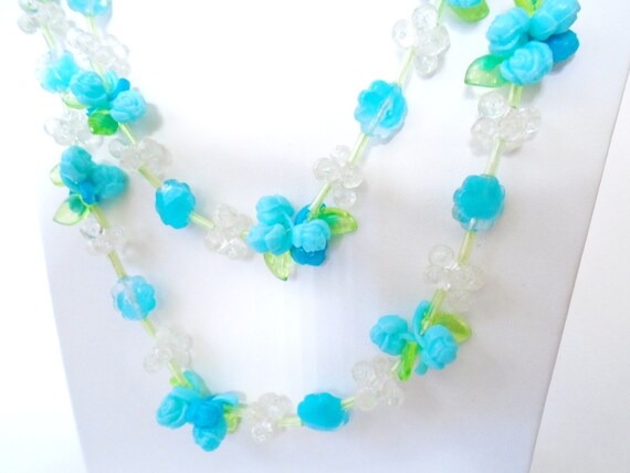 Summer Necklace Yellow White Green Jade Flower Daisy Pendant Asian Ceramic Porcelain Statement Big Bold Chunky Plus Size