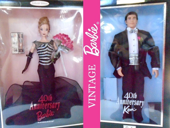 40th Anniversary Ken Doll Barbie Collector Edition 2001 Mattel 50722 -  We-R-Toys