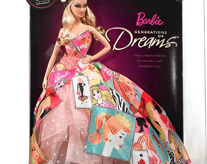Generations of Dreams Barbie Doll, Vintage Barbie, 50th Anniversary Barbie, 50th Anniversary