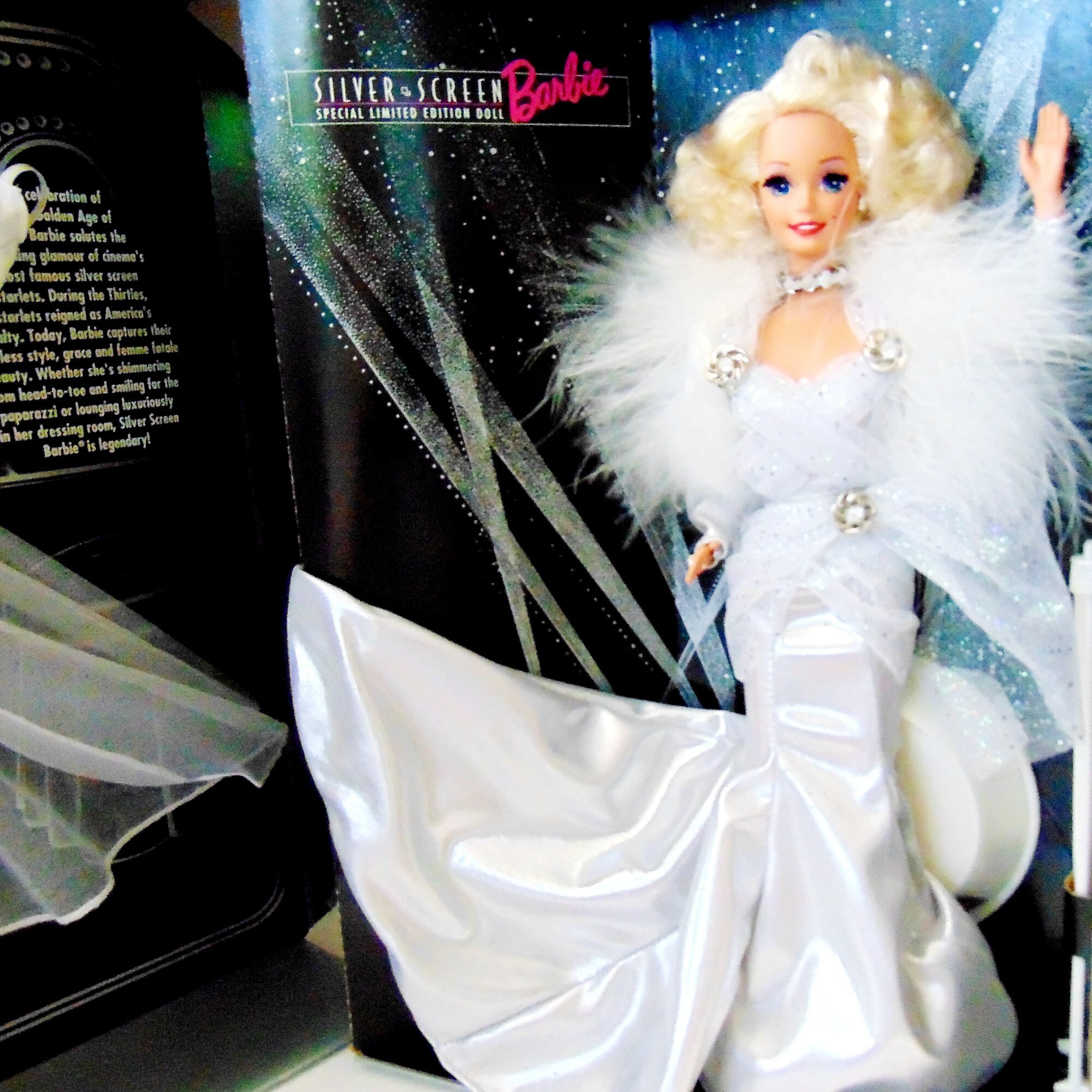 Silver Screen Barbie - Etsy
