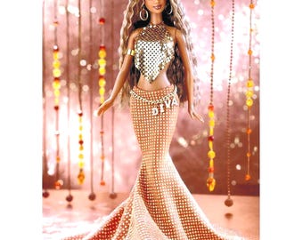 Barbie Diva Red Hot - Collection Mattel 2002 - NRFB - Poupée Collectionneur