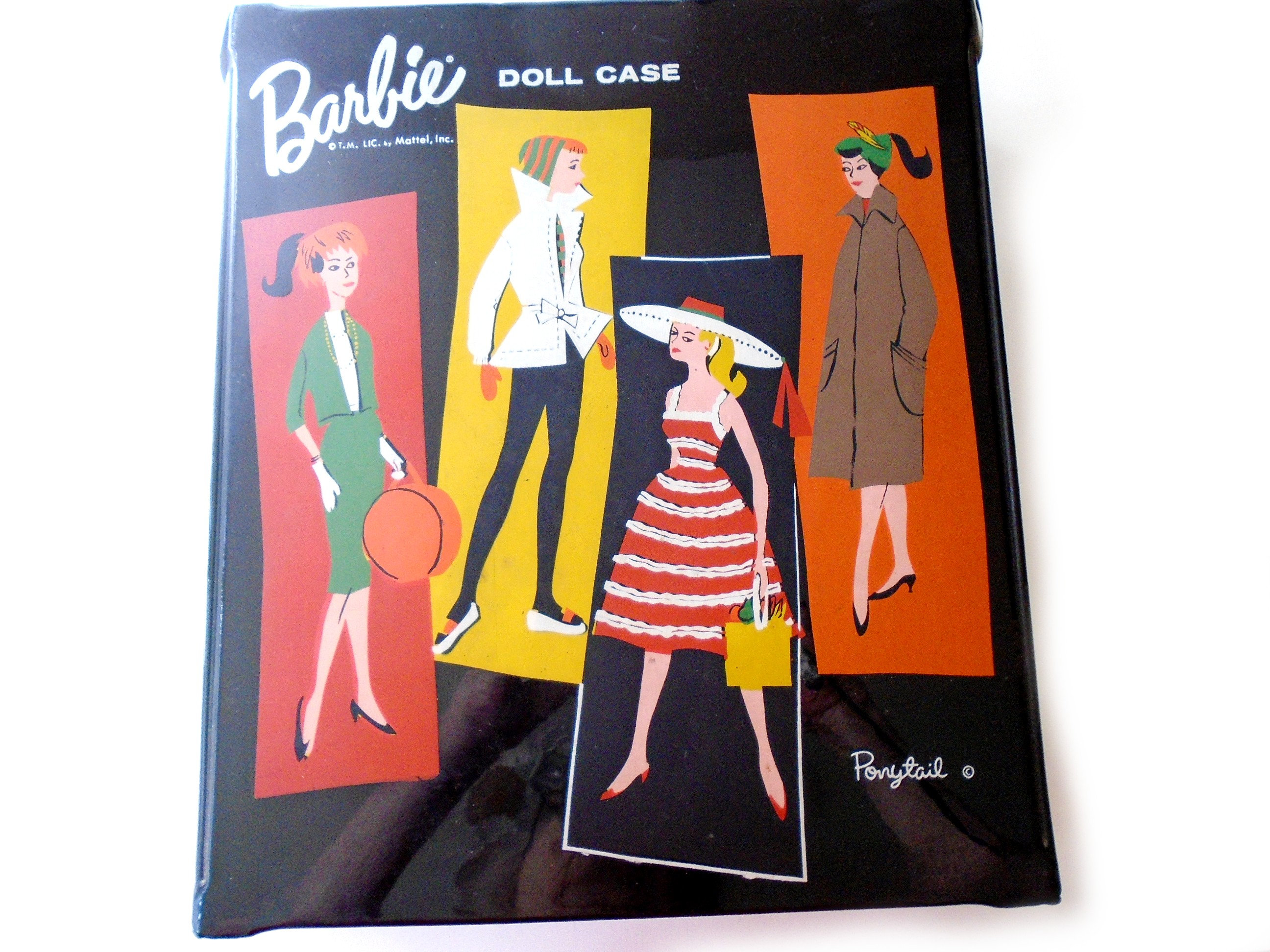 1961 Barbie Wardrobe Carrying Case - Damaged