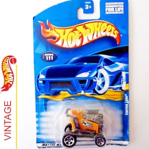 1998 Hot Wheels Collector Car NO 111 Blue Card, Hot Wheels Express Lane Shopping Cart 1:64 Scale, Vintage Die Cast Malaysia Hot Wheels