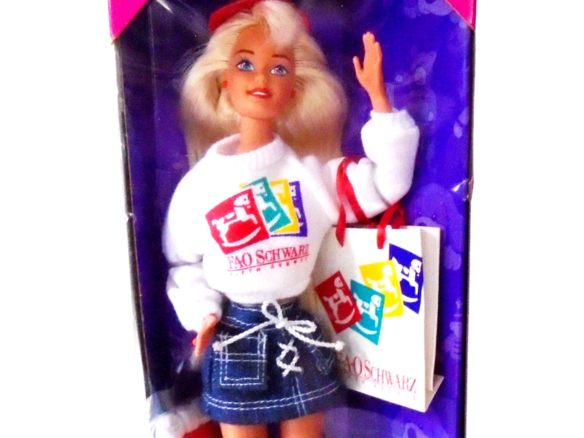 Vintage Barbie Doll, Barbie 1996 at FAO Special Edition Loves to