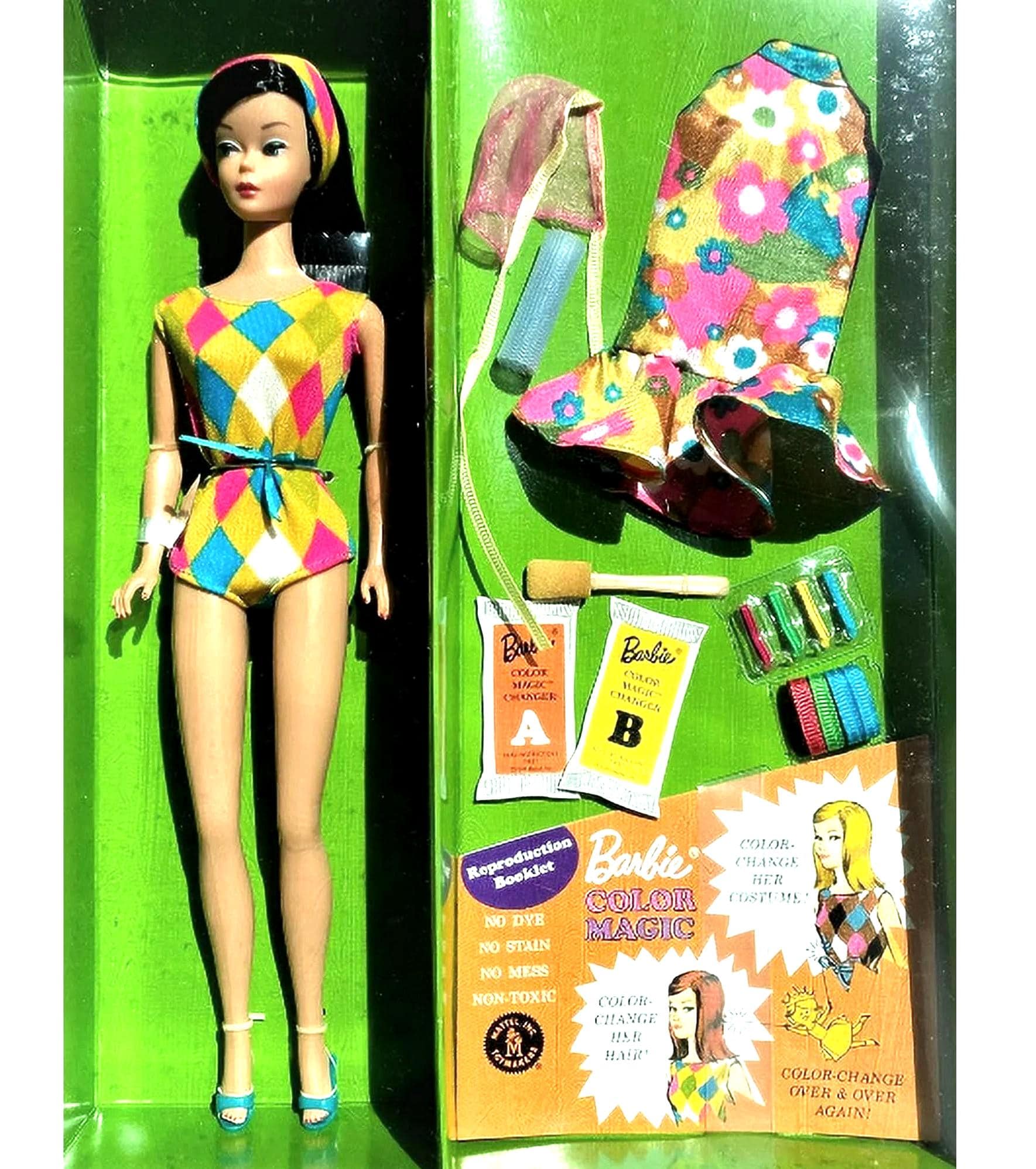 Color Magic 1966 Barbie Doll, 2003 Limited Edition Brunette Color