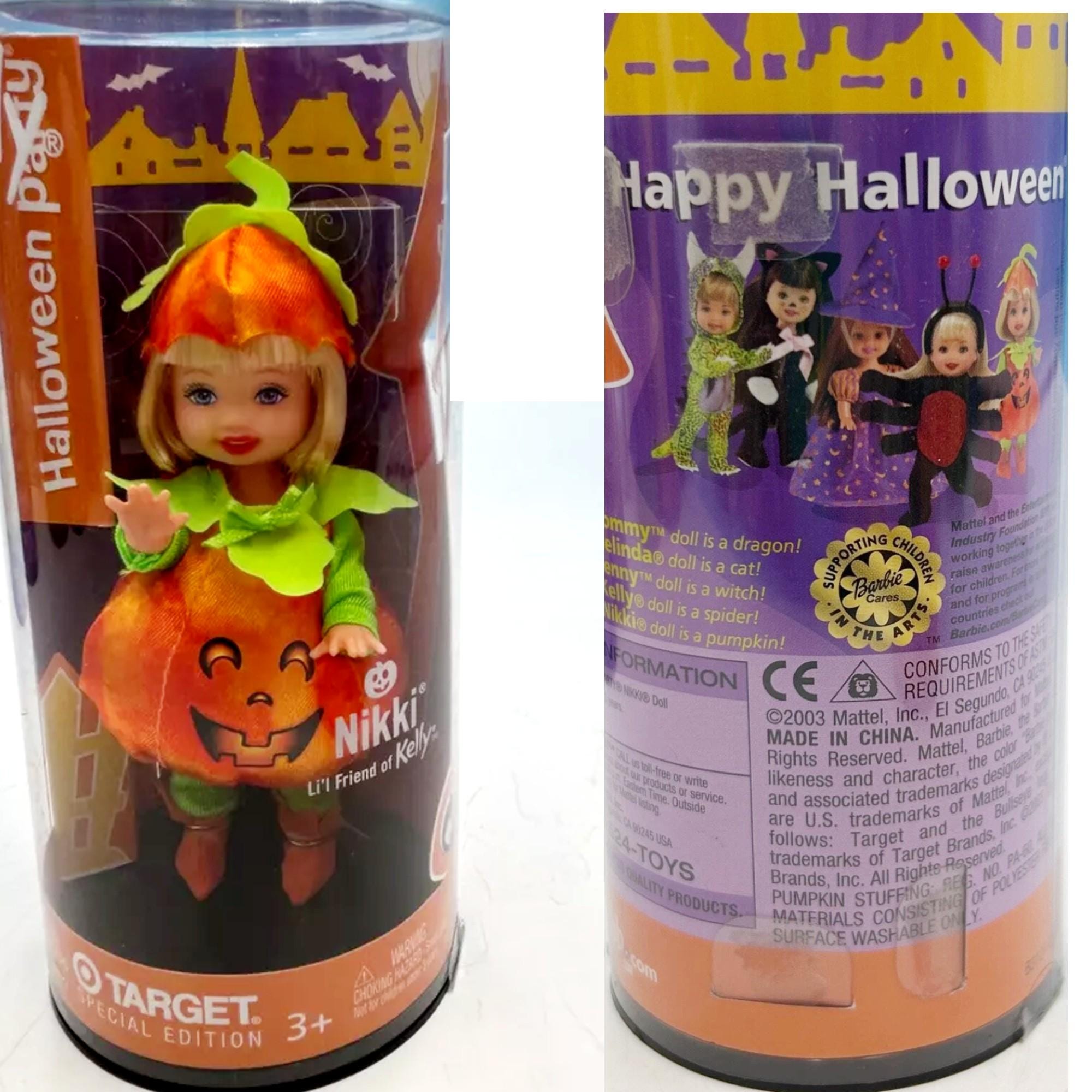 邦楽 Deux poupees Extra Edition Kelly Club Halloween Party Doll, Target Exclusive Nikki as Pumpkin