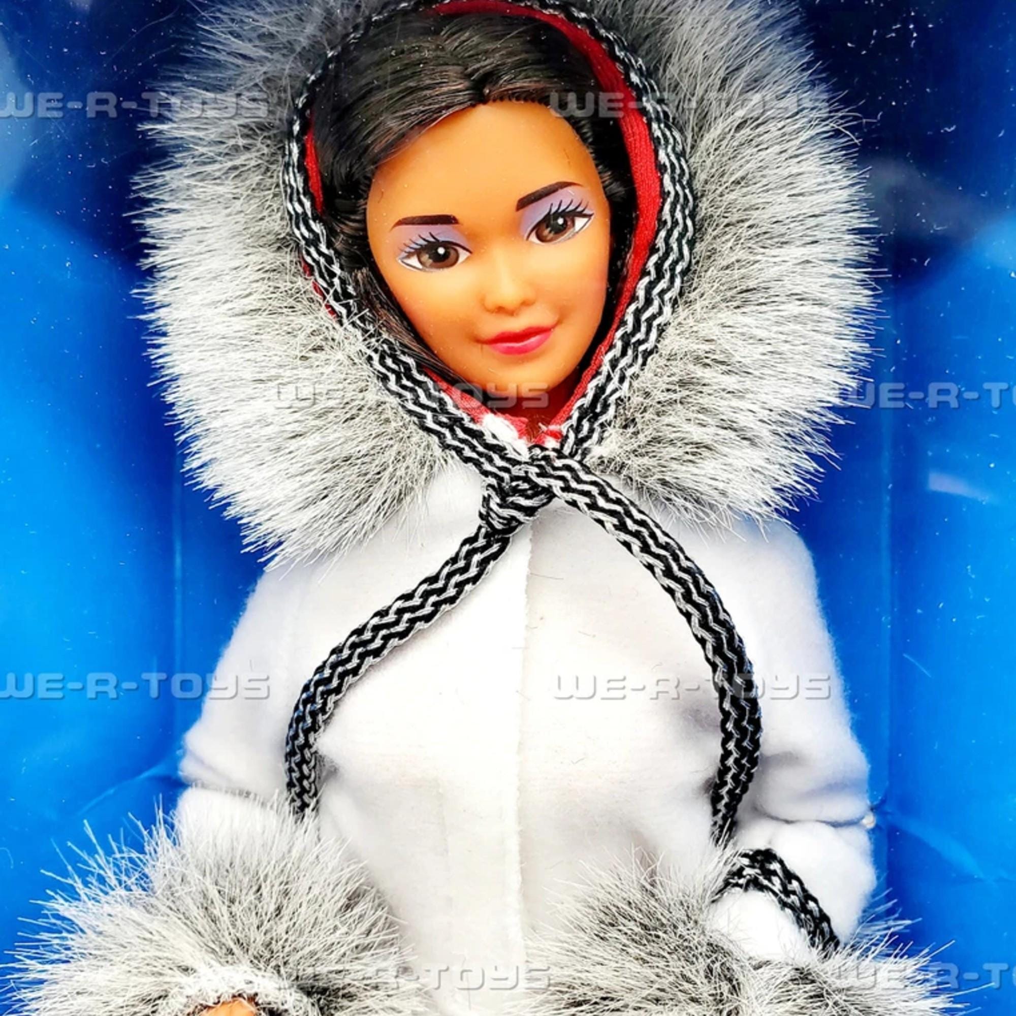 Eskimo Barbie Doll NRFB, Dolls of the World Mattel 9844, Dolls of
