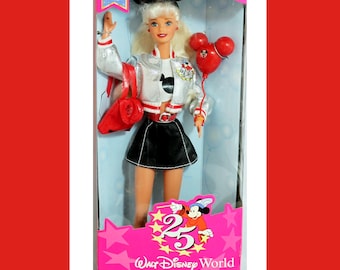 Barbie 1996 Walt Disney World Barbie 25th Anniversary Disney World