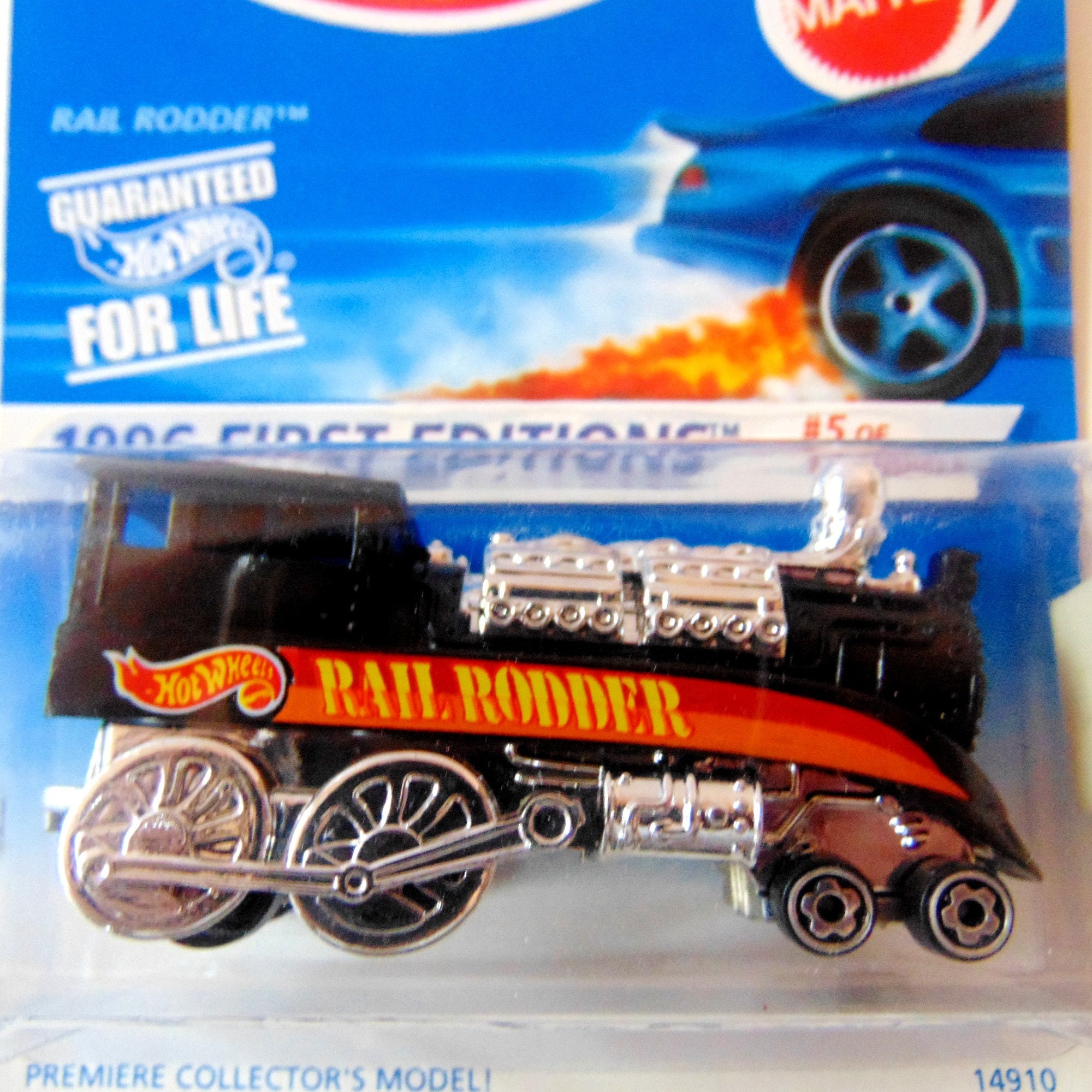 Hot Wheels Rail Rodder NIP, Hot Wheels 1996 First Edition
