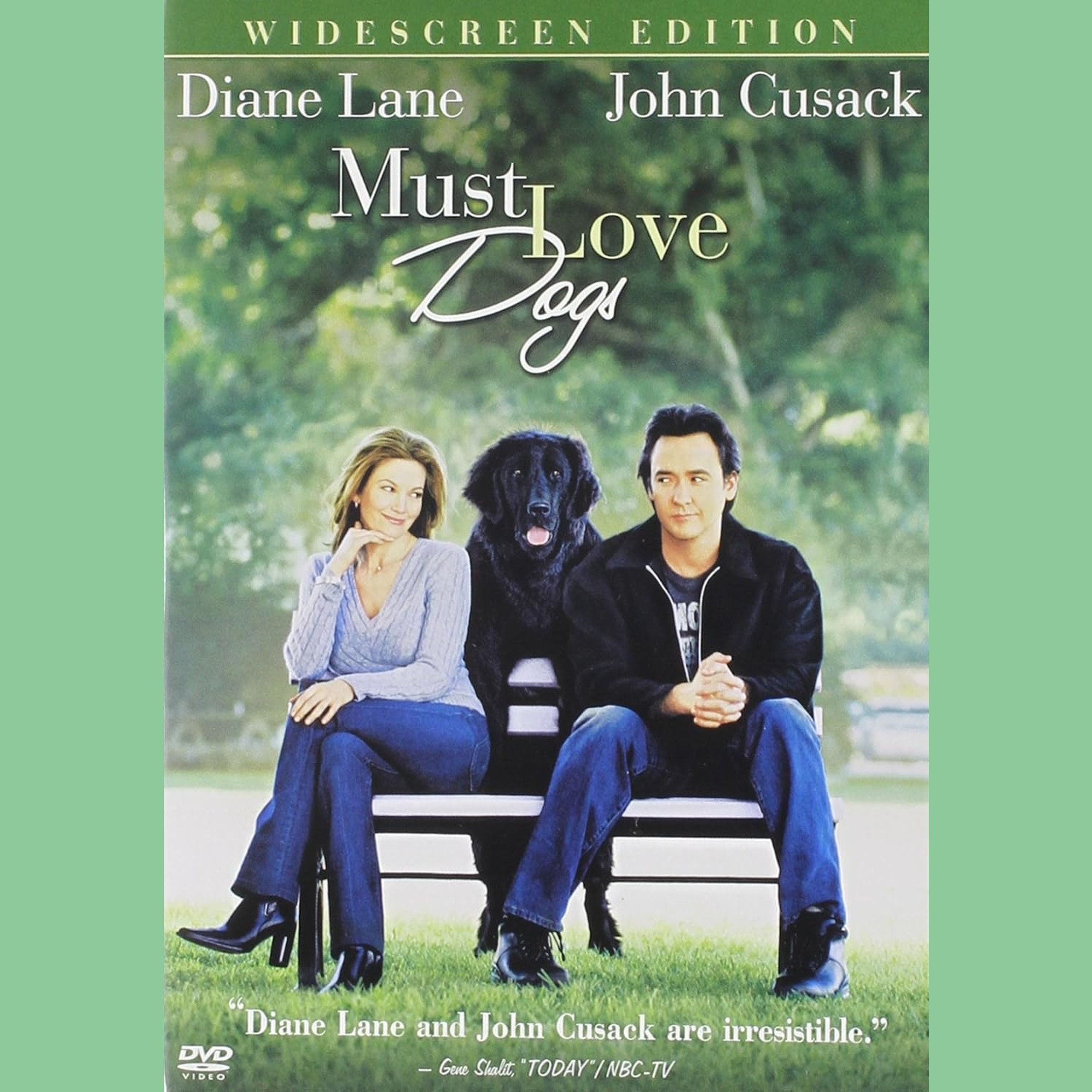 Must Love Dogs, 2007 DVD Widescreen, Edition NEW, Diane Lane, John