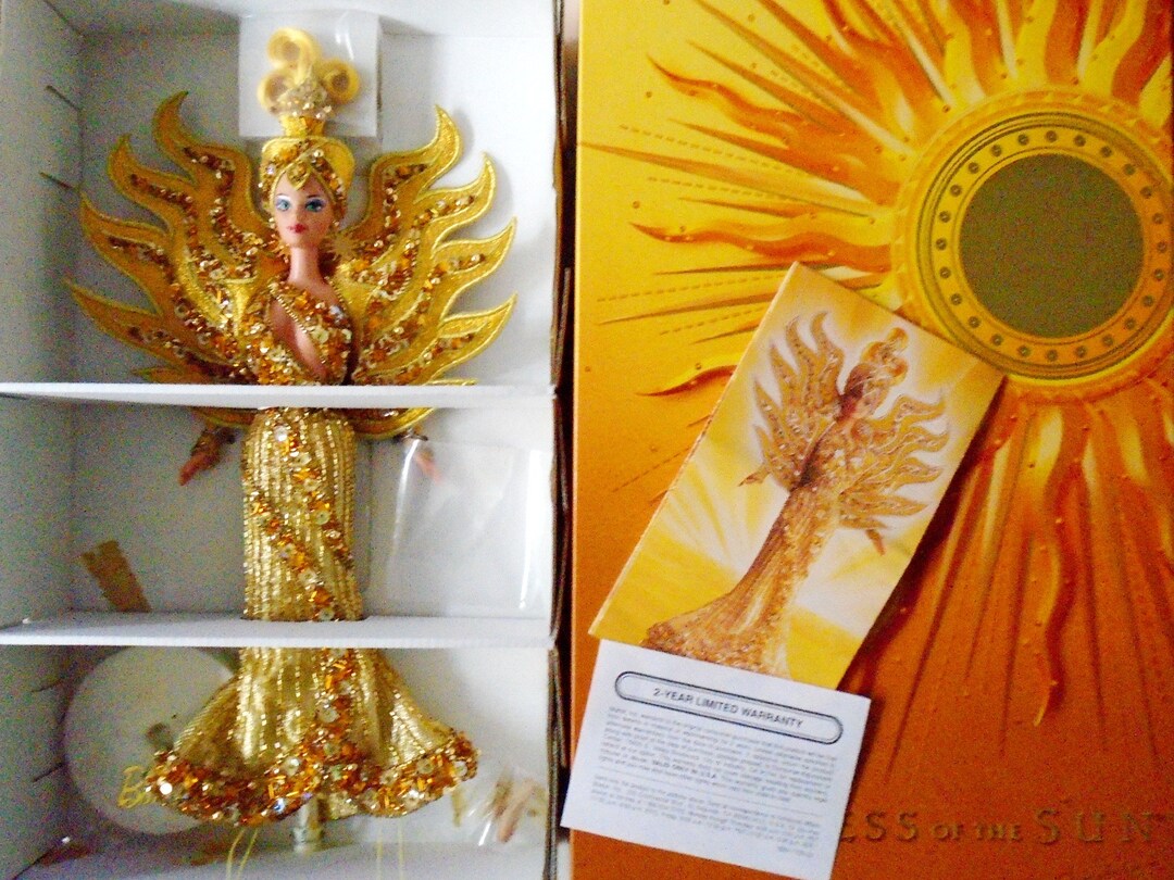 Bob Mackie Goddess of the Sun 1995 Barbie Doll, Vintage