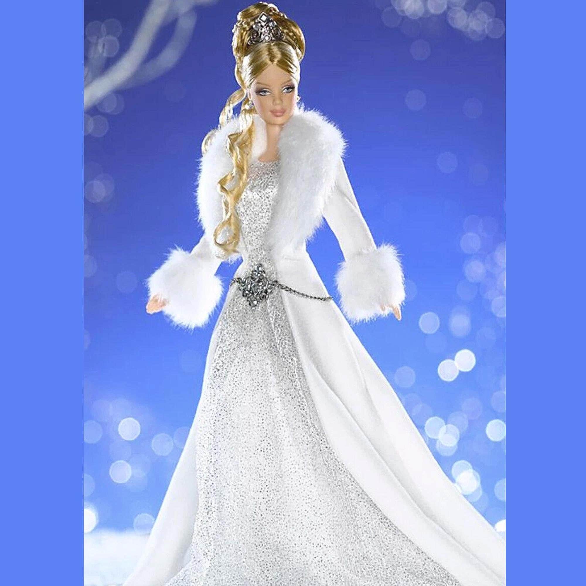 Barbie Holiday Doll, New Mattel Holiday Barbie Doll NRFB, Beautiful Winter White  Dress Gown, Barbie Holiday Fashion Doll - Etsy