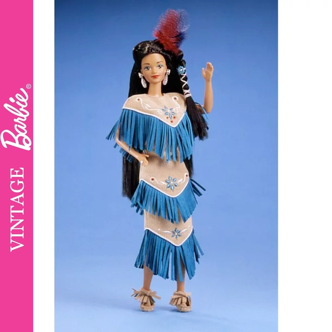 Dolls of the World Native American Barbie Doll, American Indian Barbie