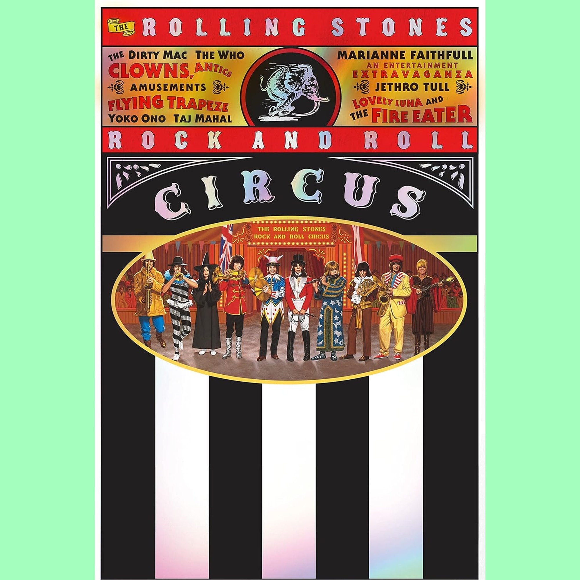 The Rolling Stones Rock and Roll Circus, 1986 Rolling Stones