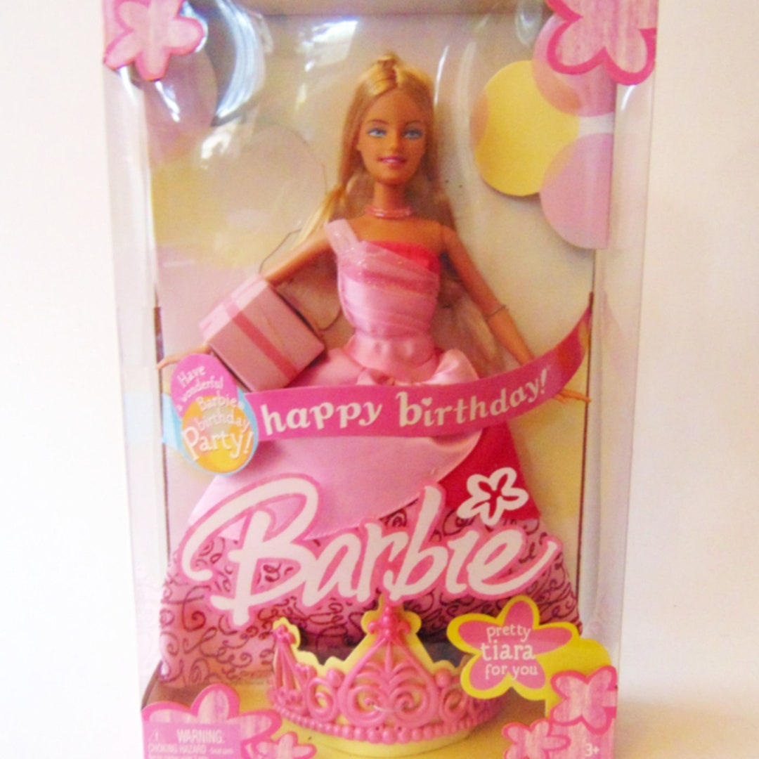 Vintage Barbie Doll, Birthday Party Barbie 2005, Barbie Birthday Doll ...
