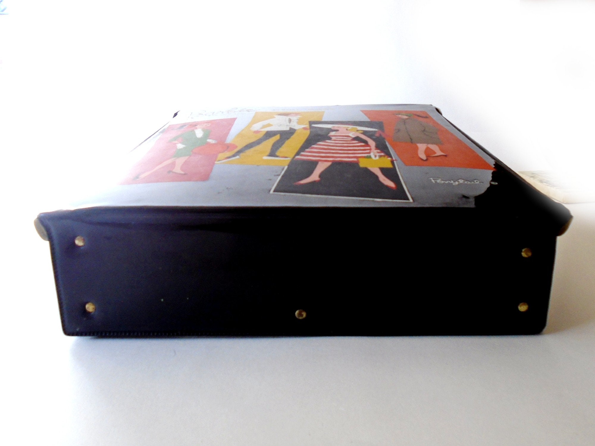 Ponytail Original 1961 Barbie Doll Case, Vintage Barbie Doll