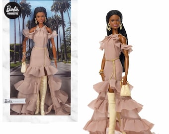 BARBIE® @BarbieStyle™ AA Doll, Brooklyn Club 59 Members Doll in Shipper Box