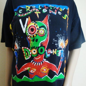ROLLING STONES 1994 Concert T Shirt L, Voodoo Lounge Tour Tee Shirt, Stones Voodoo Lounge Concert Tee Shirt, Rolling Stones Tour T Shirt