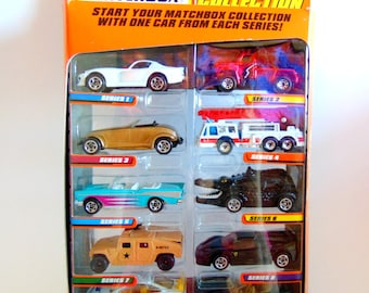 Matchbox Collector Starter 10 Car Set, NEW IN BOX Vintage Matchbox