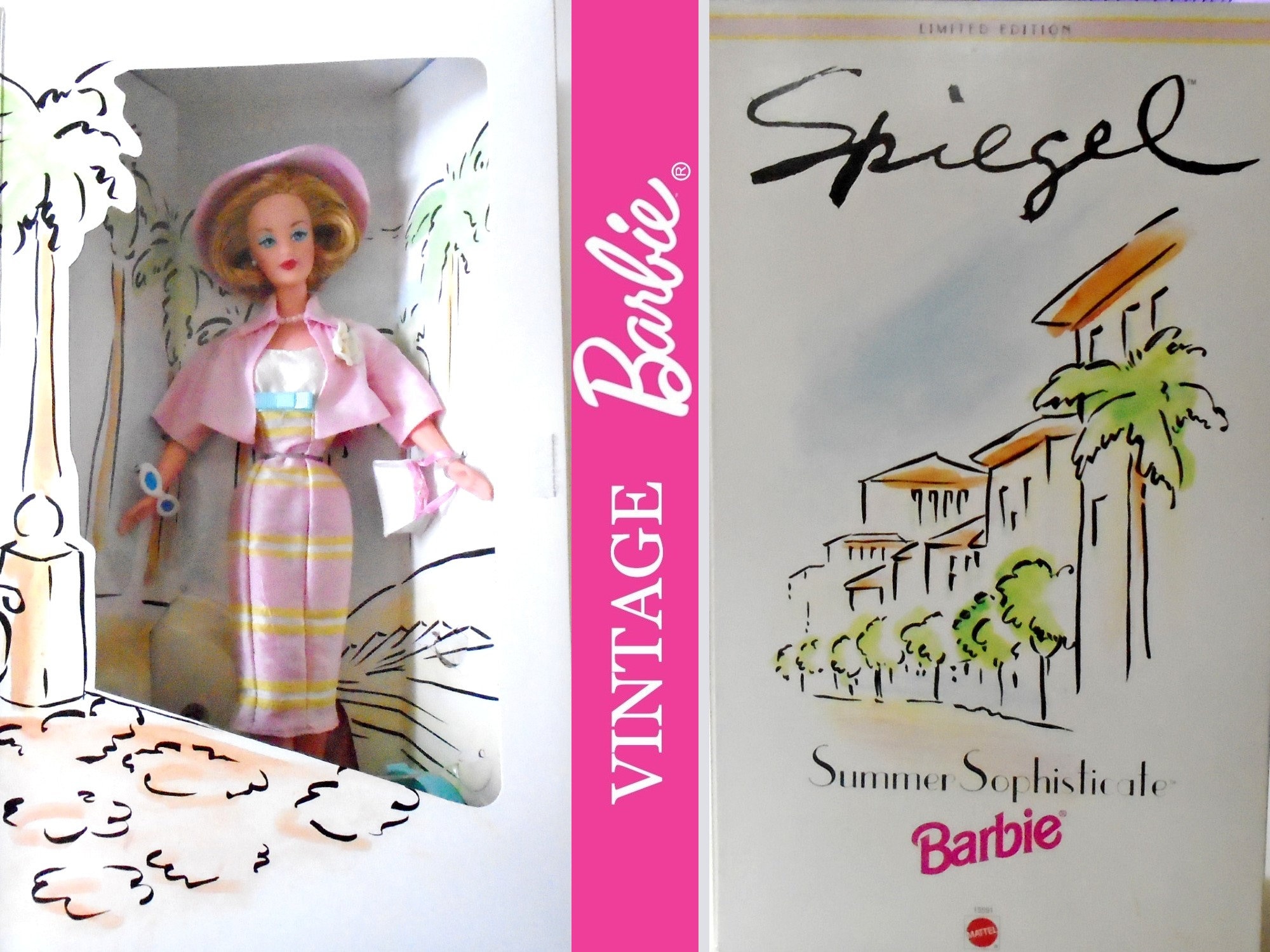 Barbie Summer Sophisticate 1995 NRFB, Spiegel Limited Edition