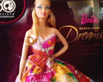 Generations of Dreams Barbie Doll, Vintage Barbie, 50th
