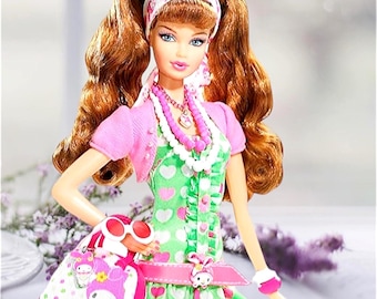 My Melody Sanrio Barbie Doll NRFB, My Melody Redhead Barbie Bill