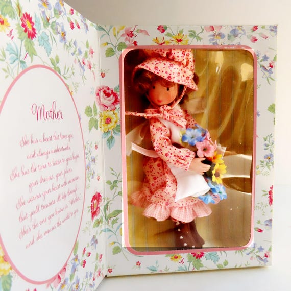 Holly Hobbie Greeting Doll A Mother s Love Holly Hobbie Doll Holly Hobbie Gift for Mother Marie Osmond Mother Greeting Doll 2006 Etsy