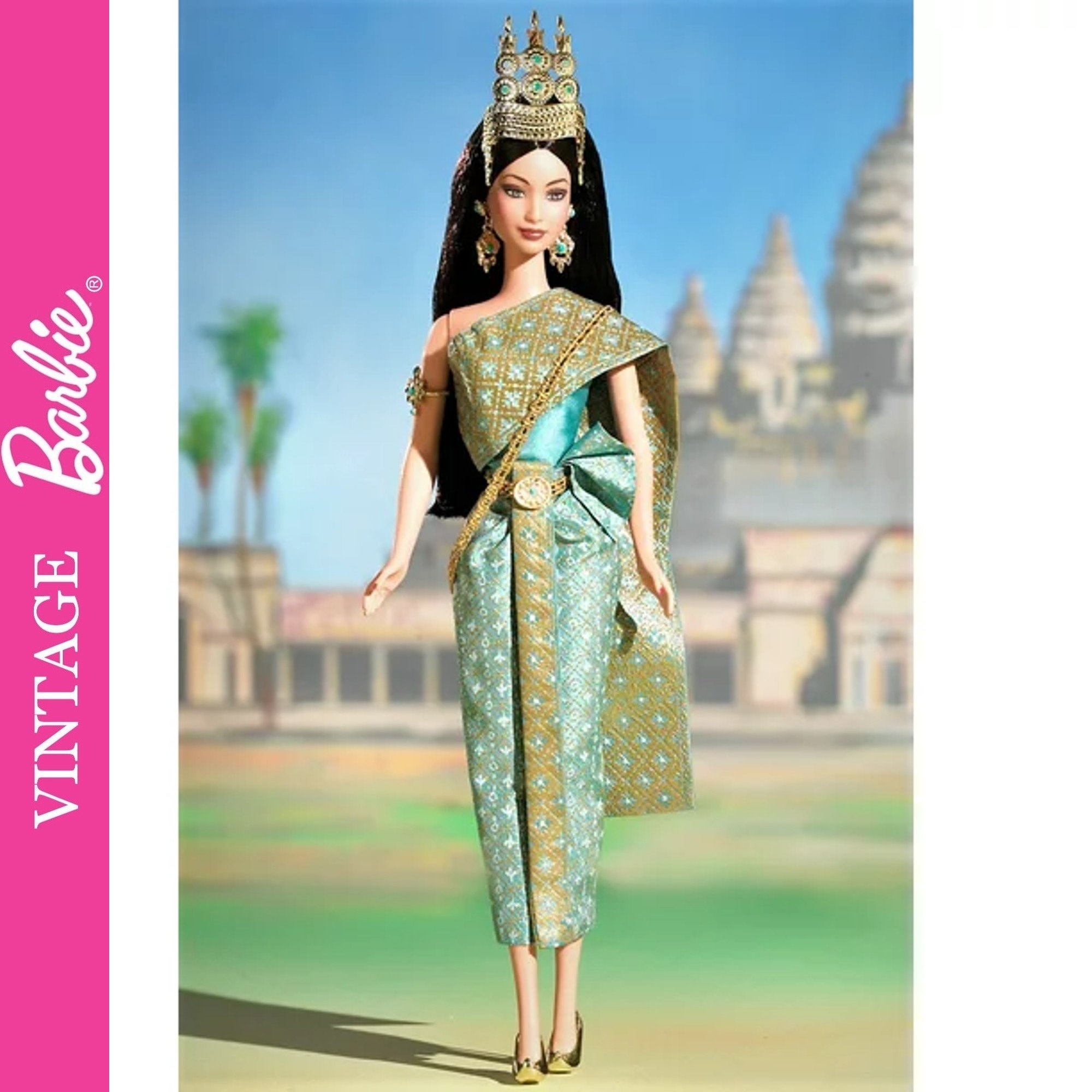 Princess of Cambodia フィギュア Cambodia Princesses of the World Barbie Doll, NRFB Princess of
