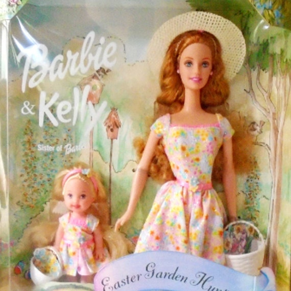 Barbie and Kelly Easter Garden Hunt Doll Set, Barbie and