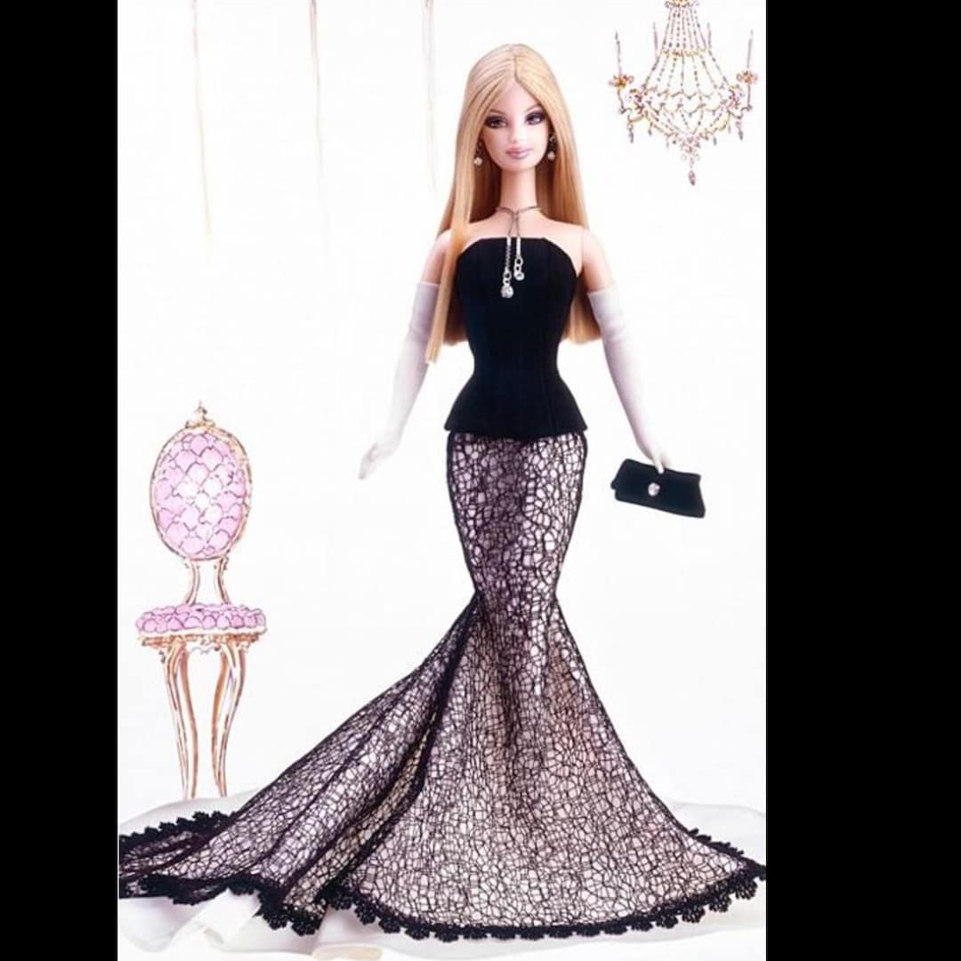 バービー人形 Society girl SOCIETY GIRL BARBIE Doll the Style Set Collection Collector