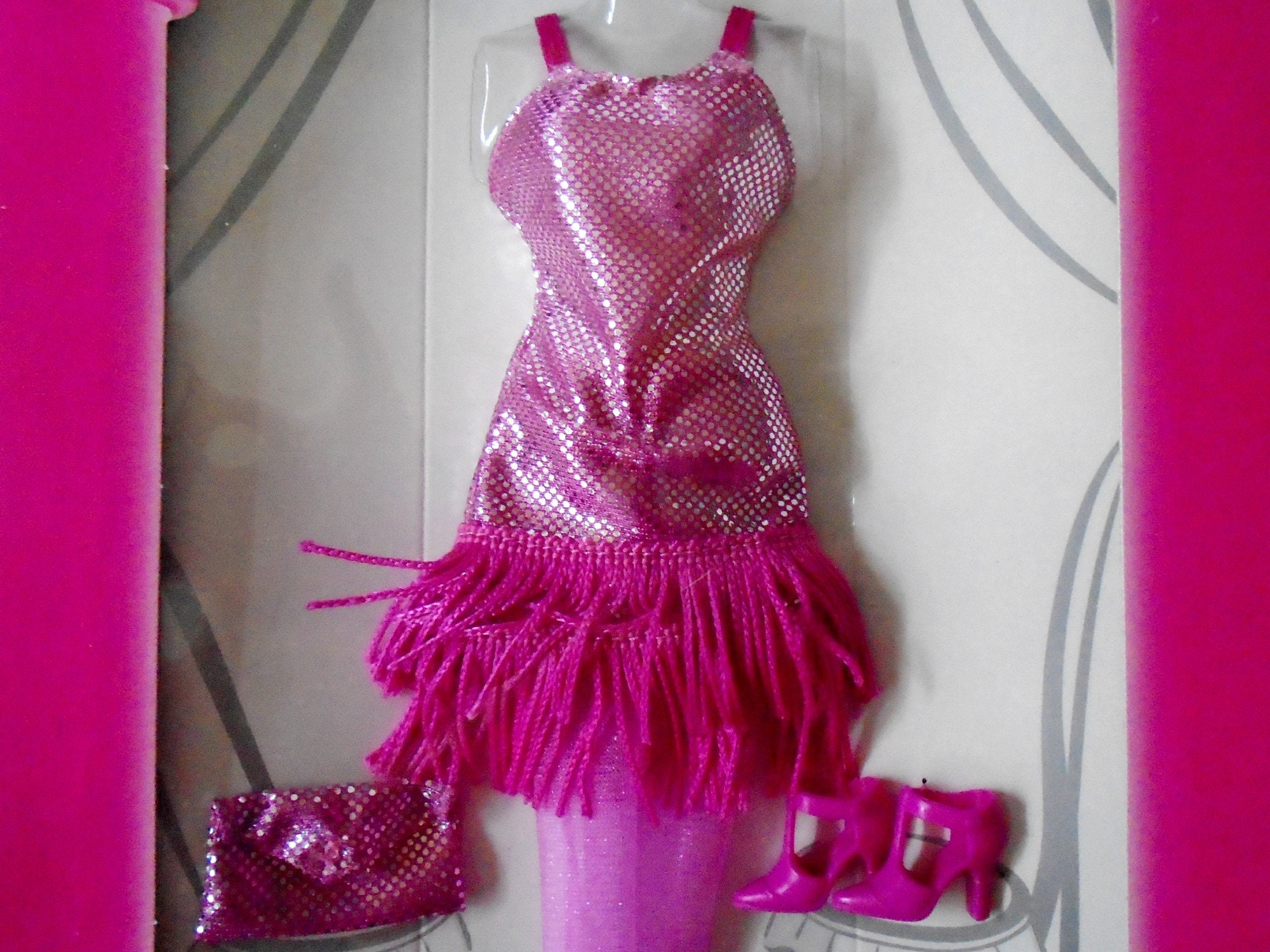 Barbie Fashion Avenue PARTY New in Box, Vintage Barbie Pink