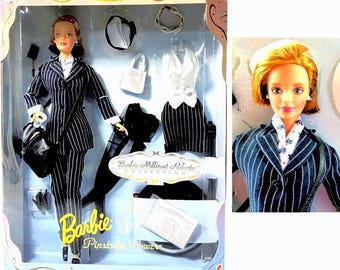 Barbie Millicent Roberts Pinstripe Power Limited Edition Vintage